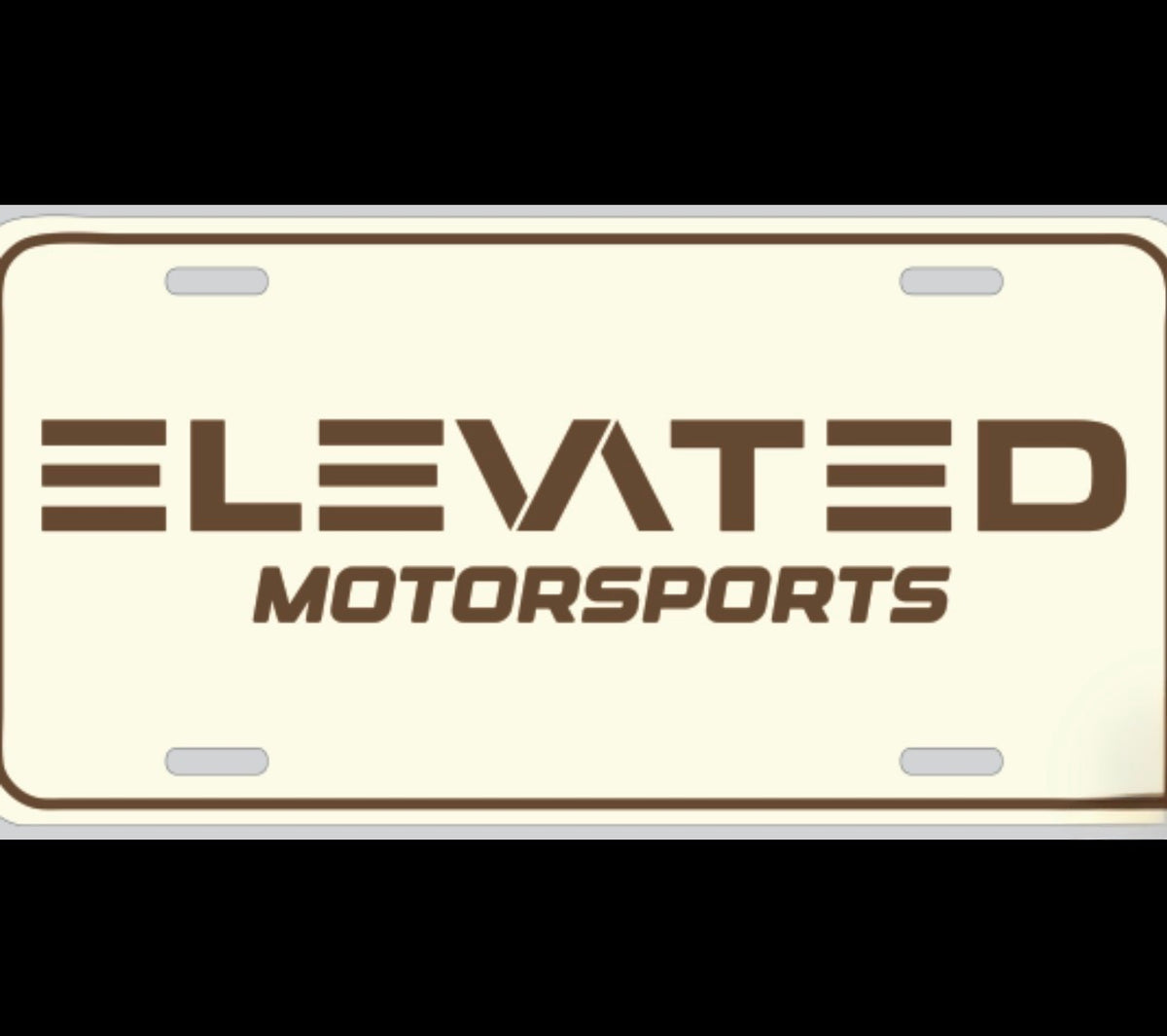 Elevated Custom License Plates