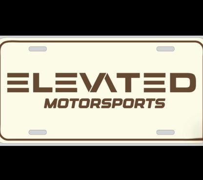 Elevated Custom License Plates
