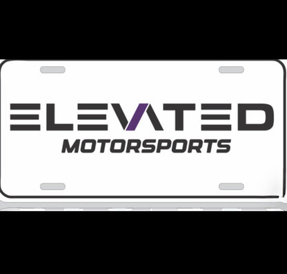 Elevated Custom License Plates