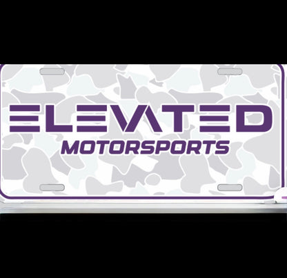 Elevated Custom License Plates