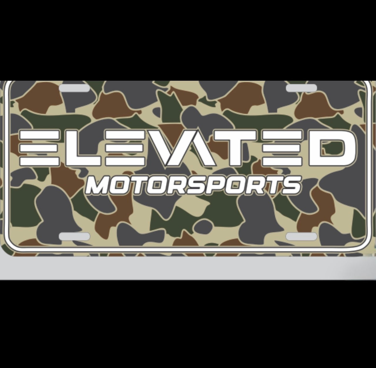 Elevated Custom License Plates