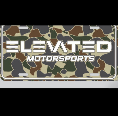Elevated Custom License Plates