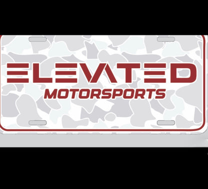Elevated Custom License Plates